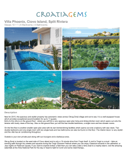 Villa Phoenix, Ciovo Island, Split Riviera