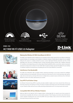 AC1900 Wi-Fi USB 3.0 Adapter