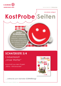 KostProbe Seiten - Verlag E. Dorner