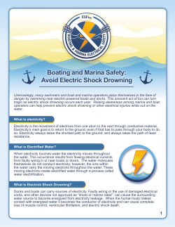 Boating And Marina Toolkit - Electrical Safety Foundation International