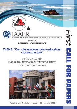 IAAER Biennial Conference