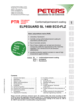ELPEGUARD SL 1400 ECO-FLZ