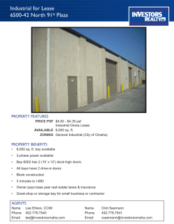 Industrial for Lease 6500-42 North 91st Plaza