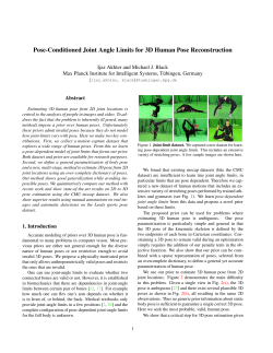 Pose-Conditioned Joint Angle Limits for 3D Human Pose