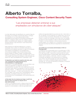 Hemos charlado con Alberto Torralba