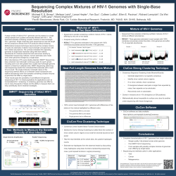 Sequencing Complex Mixtures of HIV-1 Genomes with Single