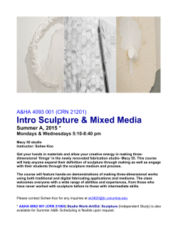 Intro Sculpture & Mixed Media