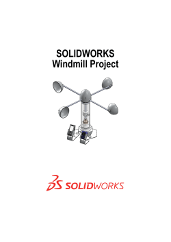 SOLIDWORKS Windmill Project