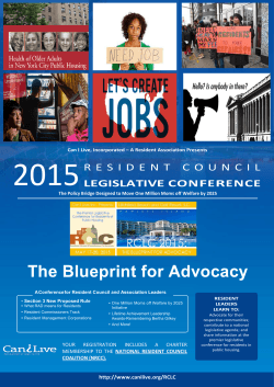 The Blueprint for Advocacy