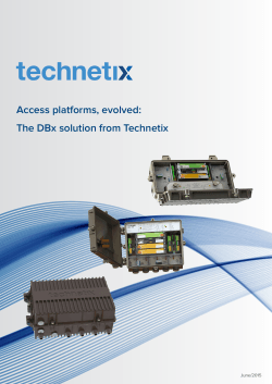 Access platforms brochure