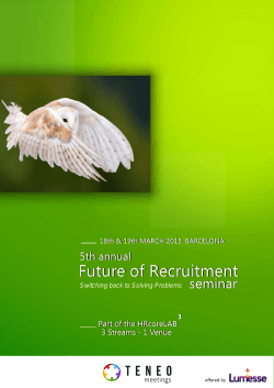 Future of Recruitment Future of Recruitment