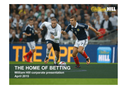 THE HOME OF BETTING