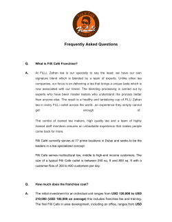 Franchising FAQs