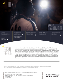 CLASSROOM GUIDE TEaching the film: