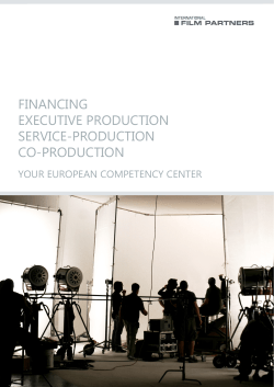 financing executive production service-production co