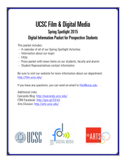 UCSC Film & Digital Media - Film at UCSC