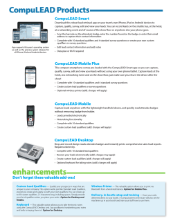 enhancements CompuLEAD Products