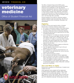 Financial Aid for Veterinary Medicine Students