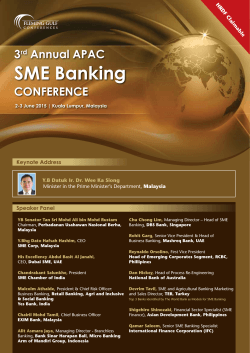 SME Banking - Finance