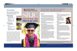 Brochure - Financial Aid - Santa Rosa Junior College