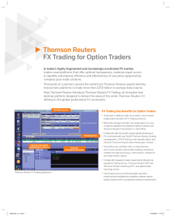 FX Trading for Options Traders PDF - Financial & Risk