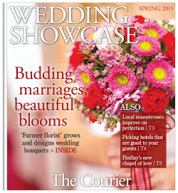 `Farmer florist` grows and designs wedding bouquets > INSIDE