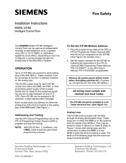 ICP-B6 - Fire Alarm Resources