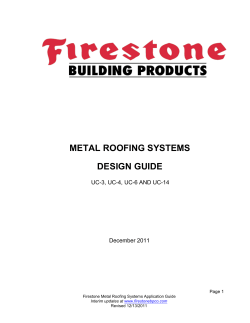 Metal Roofing Systems Design Guide