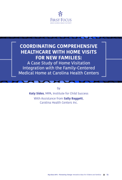 Coordinating Comprehensive Healthcare with Home