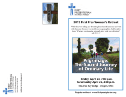 Women`s Retreat Brochure - First Presbyterian Church