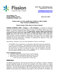 View News Release in PDF Format