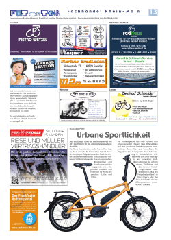 Urbane Sportlichkeit - Fit on Tour Zeitung