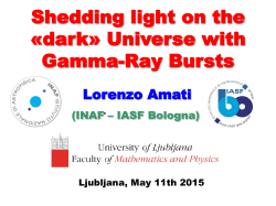 Shedding light on the Â«darkÂ» Universe with Gamma