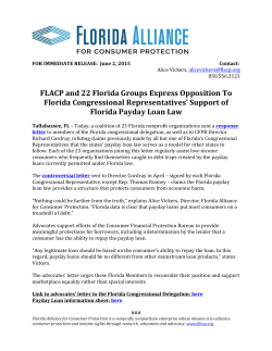 here - FLACP - Florida Alliance for Consumer Protection