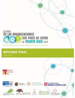 Informe Final Estudio OSFL 2015