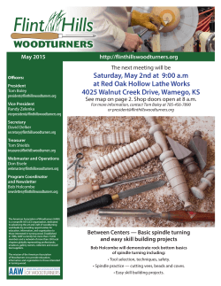 2 - May 2015 - Flint Hills Woodturners