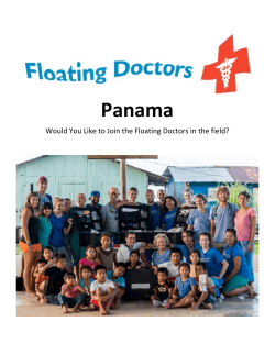 Panama - Floating Doctors