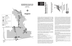 Seminole Ranch - St. Johns River Water Management District