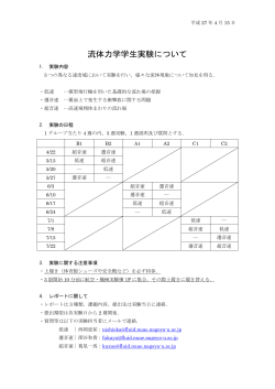 å®é¨èª¬æä¼ã®è³æ