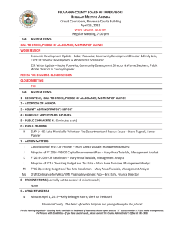 Pkg - Fluvanna County