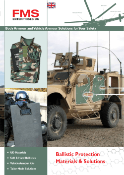 Ballistic Protection Materials & Solutions