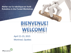 Introduction - Robotics in the Forest Workshop