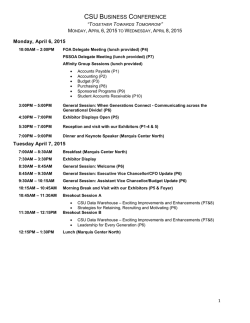 conference program - Financial Officers` Association