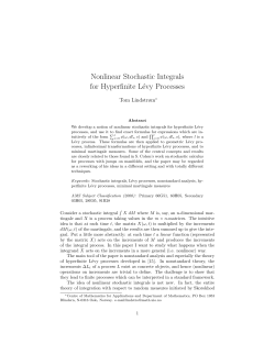 Nonlinear Stochastic Integrals for Hyperfinite LÃ©vy Processes