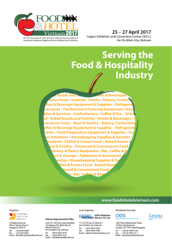 Serving the Food & Hospitality Industry