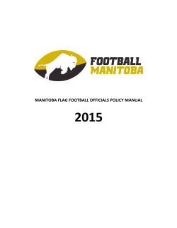 2015 - Football Manitoba