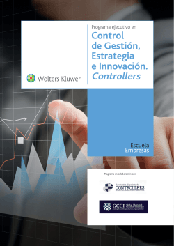 TrÃ­ptico Controller.indd - Wolters Kluwer FormaciÃ³n