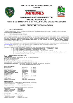 shannons australian motor racing nationals
