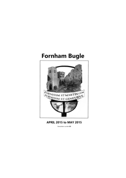 Apr/May 2015 - Fornham St Martin