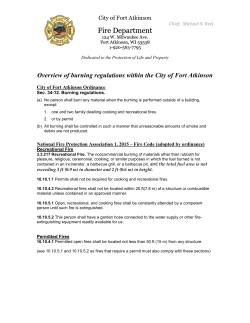 Fire Department - City of Fort Atkinson
